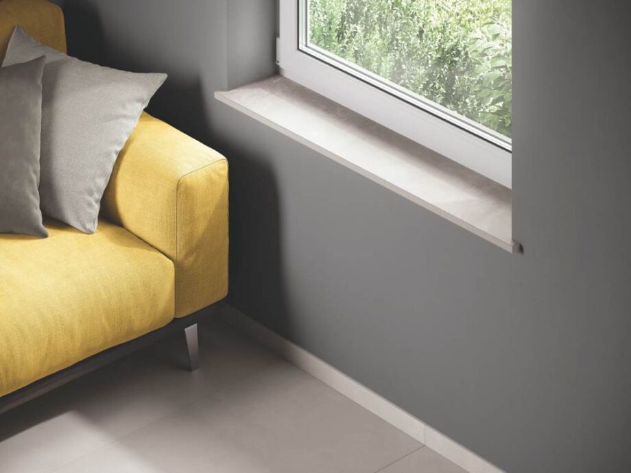 Concrete effect porcelain tile ABK LAB325 Base Ash, 60x60 cm, 8.5 mm, natural matt, slip-resistant R10 – 4