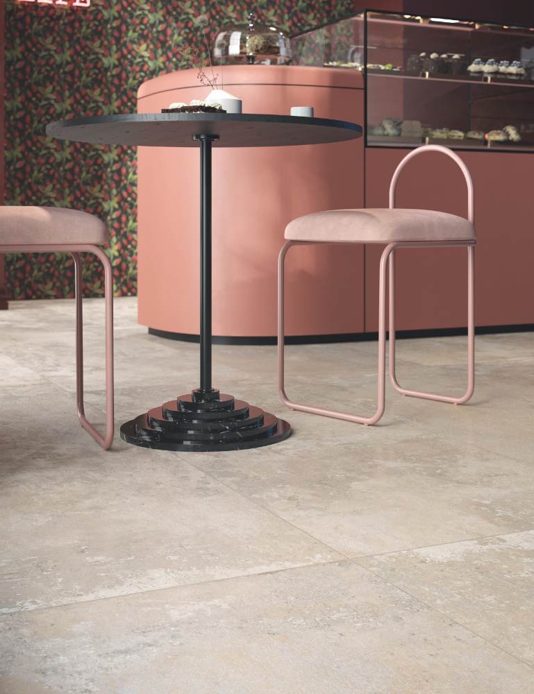 Concrete effect porcelain tile ABK Ghost Clay, 30x60 cm, 8.5 mm, natural matt, slip-resistant R10 – 4