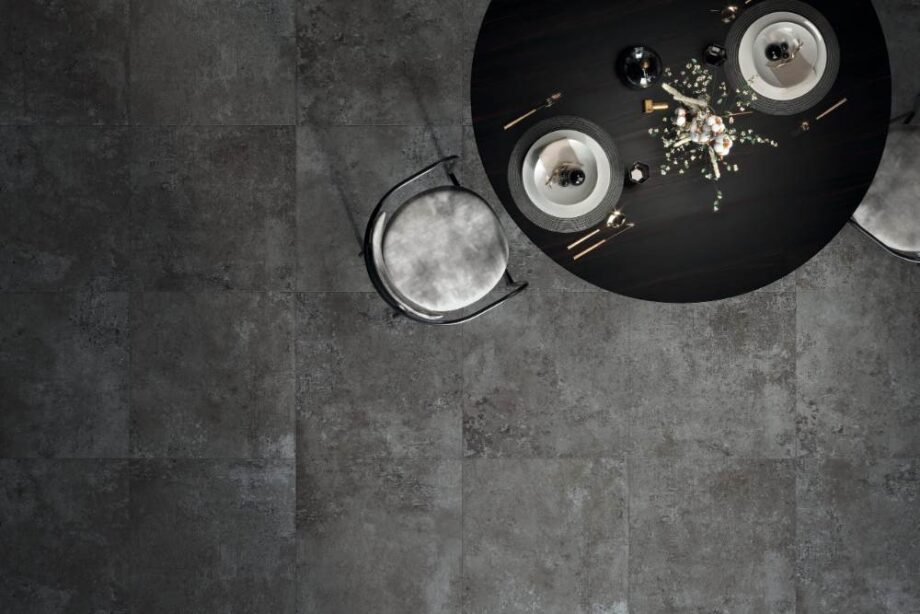 Concrete effect porcelain tile ABK Ghost Taupe, 8.5 natural matt, slip-resistant R10 – view 3 Concrete effect porcelain tile ABK Ghost Taupe, 60x60 cm, 8.5 mm, natural matt, slip-resistant R10 – 3
