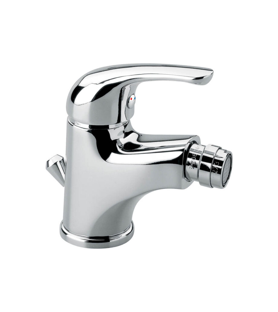 Bidet mixer Emmevi Giglio 8004 with pop-up waste