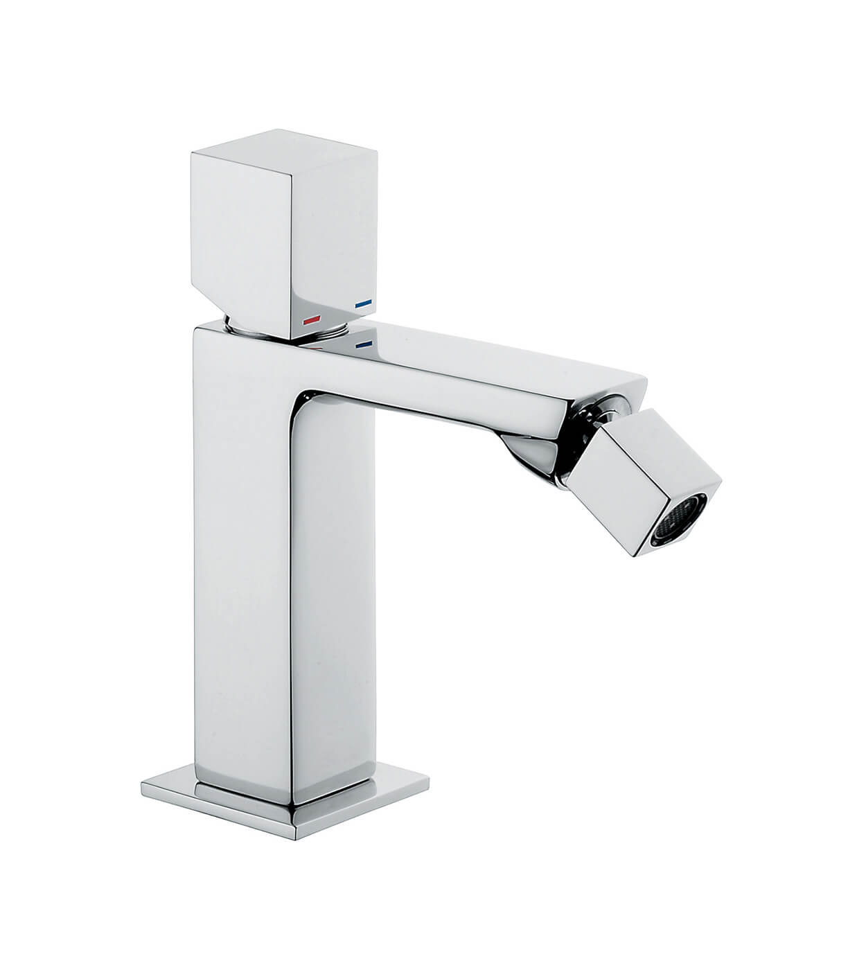 Bidet mixer Emmevi Siris 47004 with click-clack waste