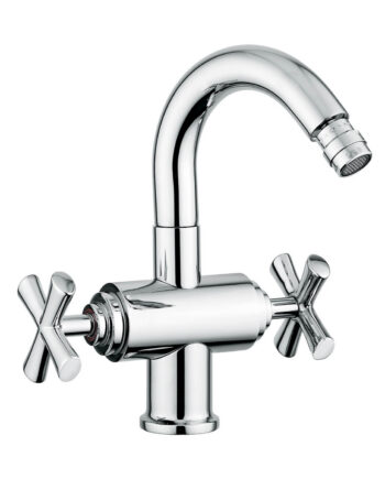 Bidet mixer Emmevi Spirit New 31004 with pop-up waste