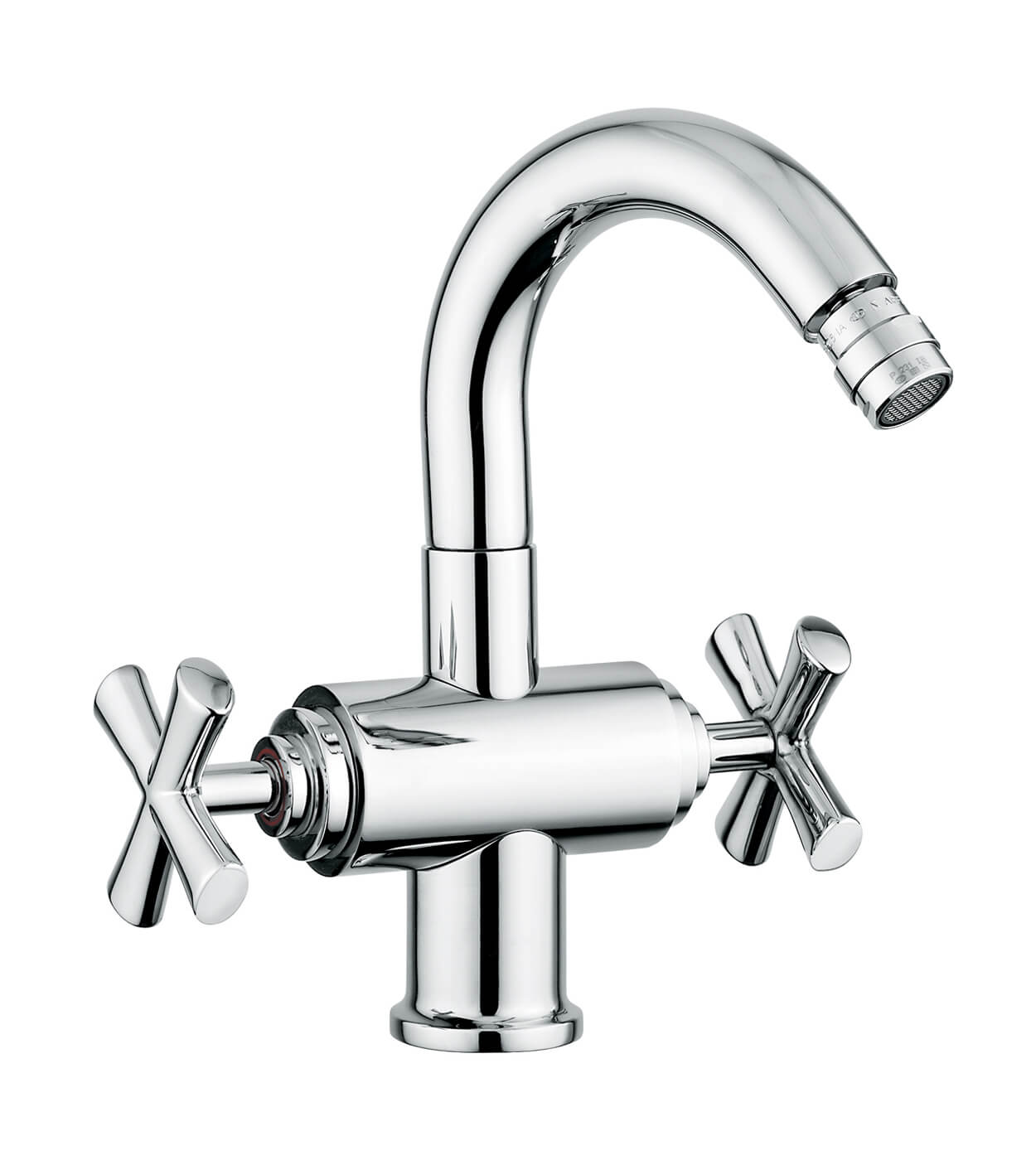 Bidet mixer Emmevi Spirit New 31004 with pop-up waste
