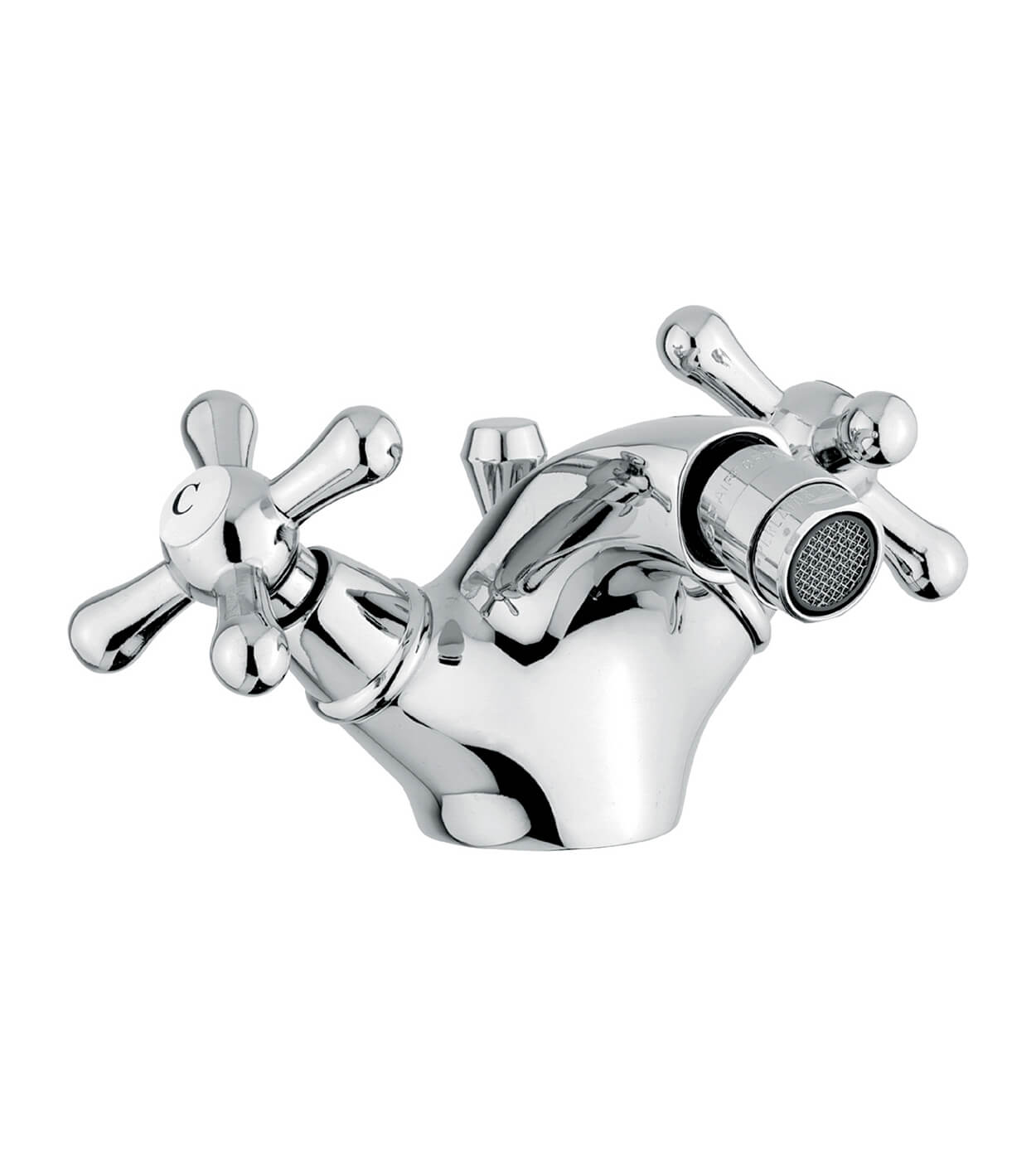 Bidet mixer Emmevi Stella 17014 with pop-up waste