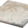 Bullnose slate-effect porcelain edge tile Dune Ardesia Chiara Bullnose, 14.7×14.7 cm, 8 mm, light quartzite grey, R12 Bullnose slate-effect porcelain edge tile Dune Ardesia Chiara Bullnose, 14.7x14.7 cm, 8 mm, light quartzite grey, R12