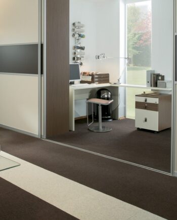 Carpets from cashmere goat wool Tretford Interland 601 Truffle