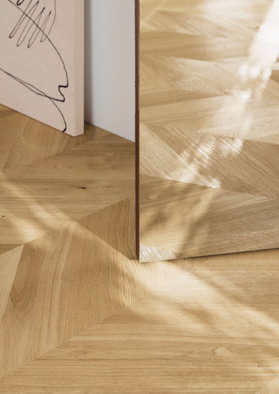 Chevron Herringbone Flooring Bauwerk Formpark Rombico Oak Nature 14 oiled – 3