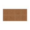 Colourful terrazzo-effect porcelain tile Dune Fragmenta Terracota, 20x20 cm, 9 mm, hand-painted effect, Soft&Safe, R10