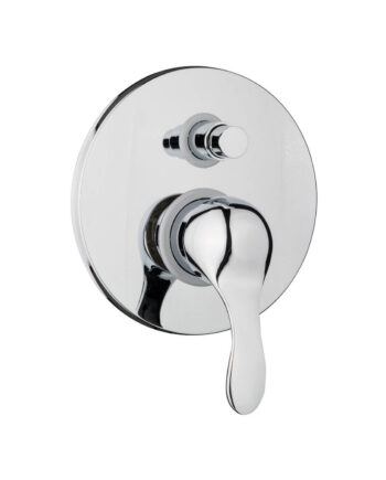 Concealed shower mixer Emmevi Melody 11019, 2 outlets, push-button