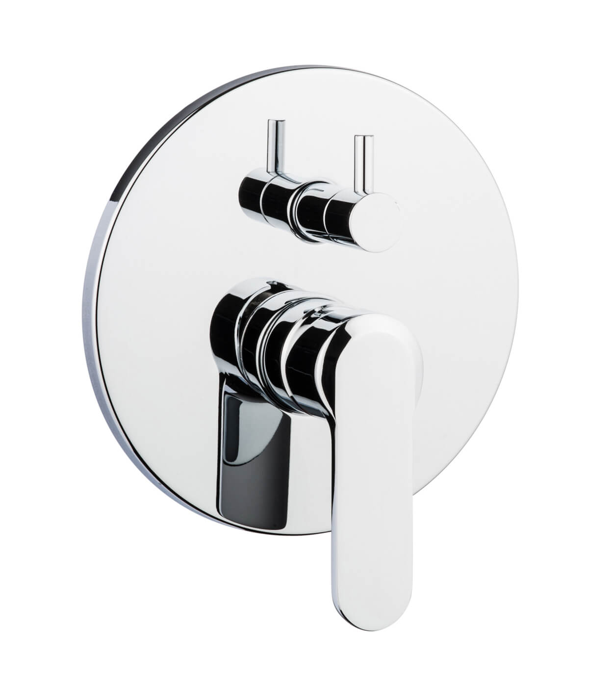 Concealed shower mixer Emmevi Nefer 77019CER, 2 outlets, diverter cartridge