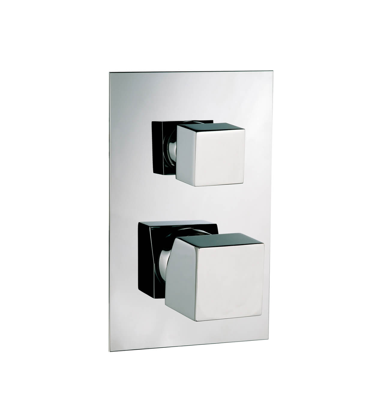 Concealed shower mixer Emmevi Siris 47019CER, 2 outlets, diverter cartridge