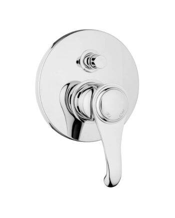 Concealed shower mixer Emmevi Tiffany 6019, 2 outlets, push-button