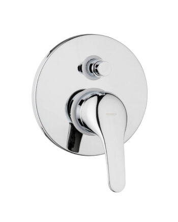 Concealed shower mixer Emmevi Winny 95019, 2 outlets, push-button