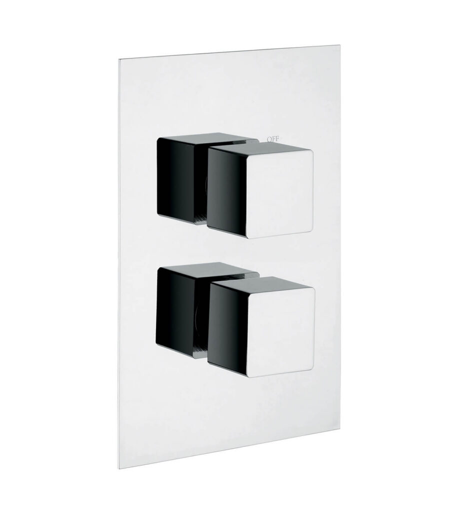 Concealed thermostatic shower mixer Emmevi Gea 26329, 3 outlets, chrome Concealed thermostatic shower mixer Emmevi Gea 26329, 3 outlets
