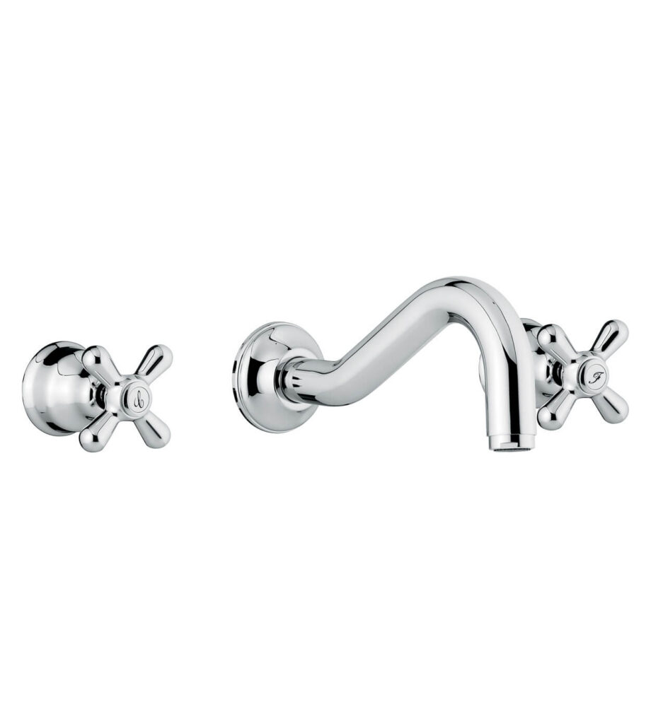 Concealed three-hole basin mixer Emmevi Decò Classic 12055
