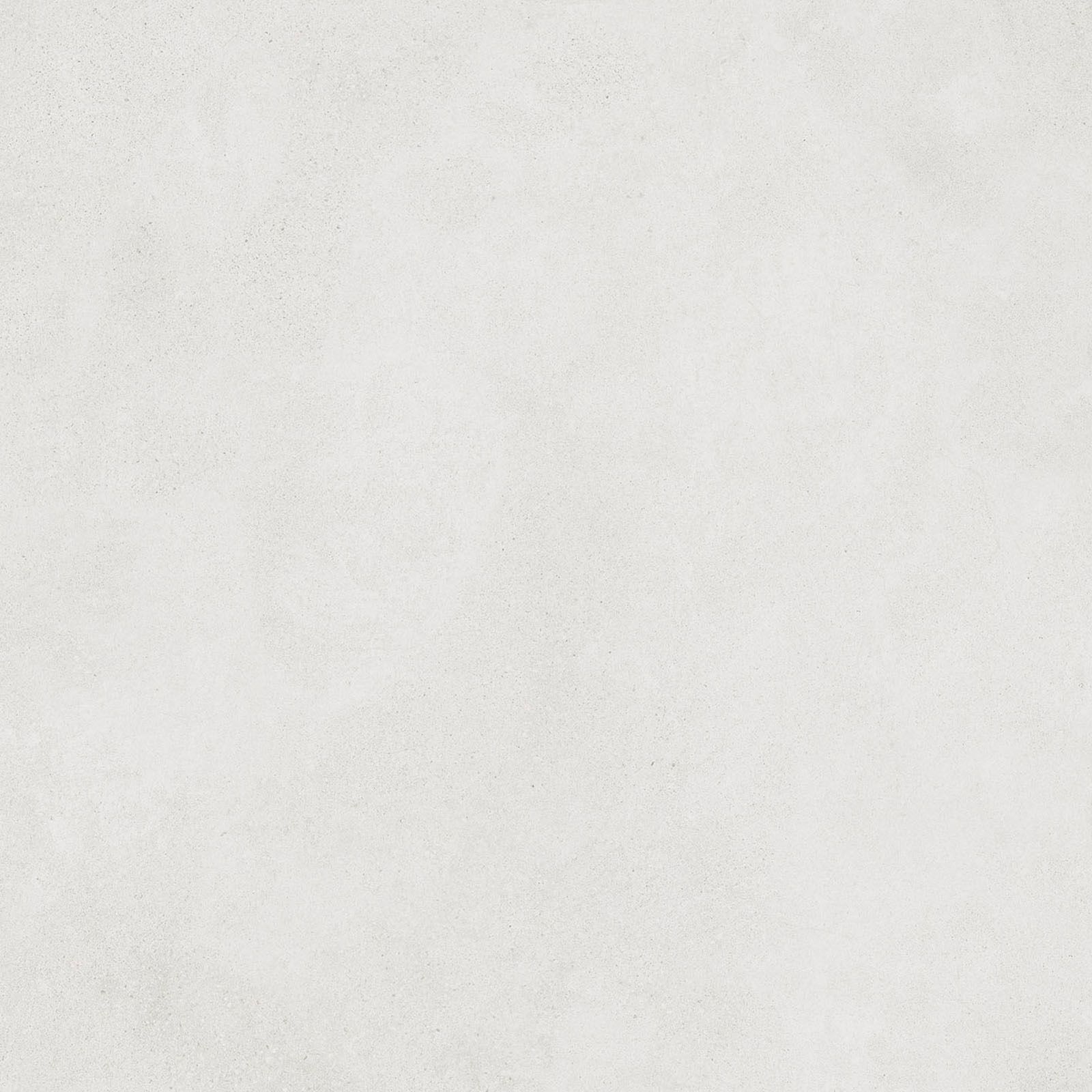 Concrete effect matt porcelain floor tile Tau Integra White, 120x120 cm, 9 mm, white, R10, rectified