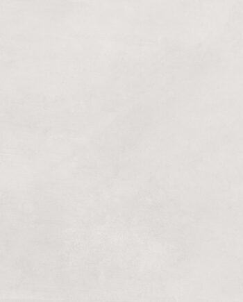 Concrete effect matt porcelain floor tile Tau Lema White, 90x90 cm, white, R10, rectified