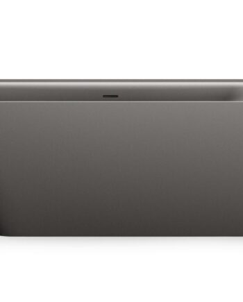 Corner Bath PAA QUADRO CORNER A 160x75 cm, left, Graphite