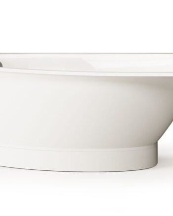 Corner Bath PAA TRE 170 A 170x100 cm, left, Cast Stone