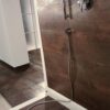 Corten steel-effect porcelain tile Tau Corten A, rust brown – view 4 Corten steel-effect porcelain floor tile Tau Corten A, 30x60 cm, 10.5 mm, rust brown, rectified – 4