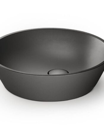 Countertop Basin PAA DECO Ø45 cm, Black Graphite