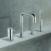 Deck-mounted bath mixer Emmevi Filobrass 85120, 4 holes – 3