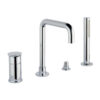 Deck-mounted bath mixer Emmevi Filobrass 85120, 4 holes – 4