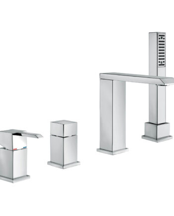 Deck-mounted bath mixer Emmevi Sicily 38120, 4 holes