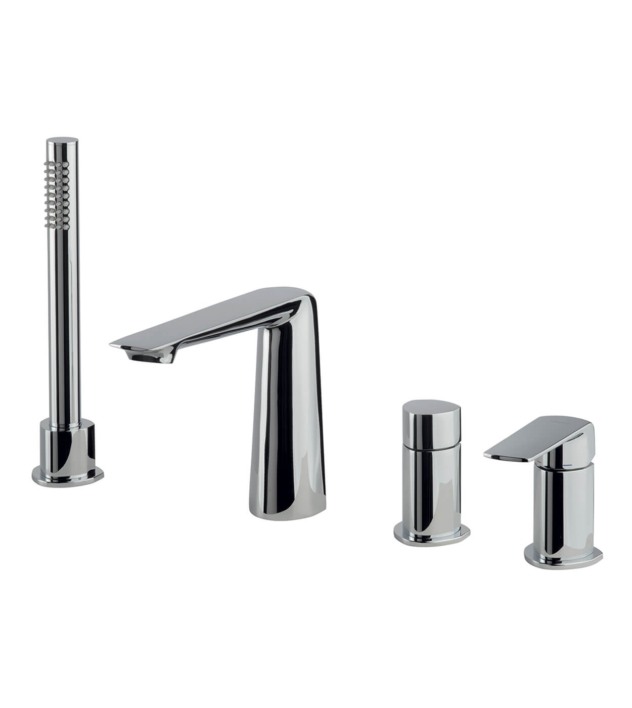 Deck-mounted bath mixer Emmevi Stele 99120, 4 holes