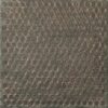 Perforeeritud metallpaneeli efektiga portselanplaat Dune Diurne Oxide Plate, 20x20 cm, 9 mm, roostepruun