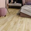 Engineered Ash Flooring 3-Strip Esta Elegant Pure Line extra matt lacquered – close-up Engineered Ash Flooring 3-Strip Esta Elegant Pure Line extra matt lacquered – 3