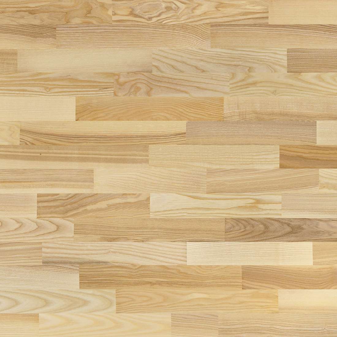 Engineered Ash Flooring 3-Strip Esta Elegant Pure Line extra matt lacquered