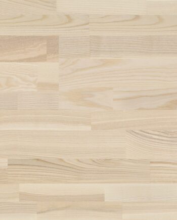 Engineered Ash Flooring 3-Strip Esta Elegant White matt lacquered