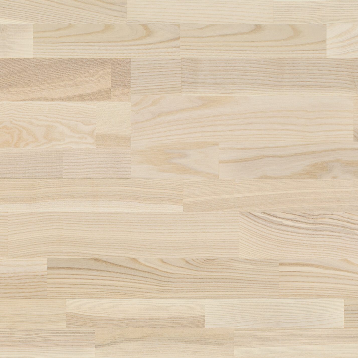 Engineered Ash Flooring 3-Strip Esta Elegant White matt lacquered