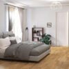 Engineered Oak Flooring 3-Strip Esta Classic extra matt lacquered – in an interior Engineered Oak Flooring 3-Strip Esta Classic extra matt lacquered – 3