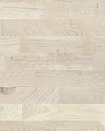 Engineered Oak Flooring 3-Strip Esta Promo White extra matt lacquered