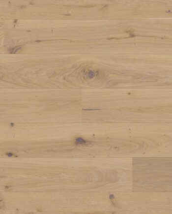 Engineered oak flooring Bauwerk Casapark Budget Cut oak 45 Crema deep brushed B-Protect® 181mm