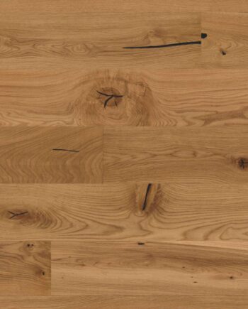 Engineered oak flooring Bauwerk Casapark Handcrafted Oak 56 deep brushed oil waxed 209mm