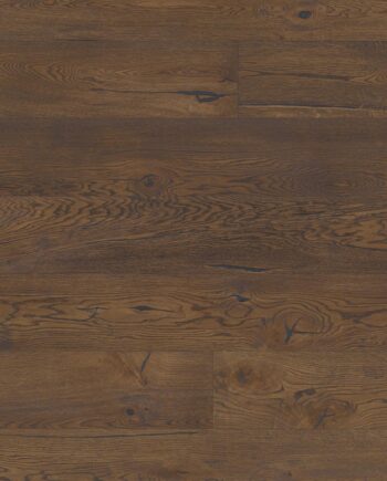 Engineered oak flooring Bauwerk Casapark Handcrafted Oak 56 Tartufo deep brushed oil waxed 181mm