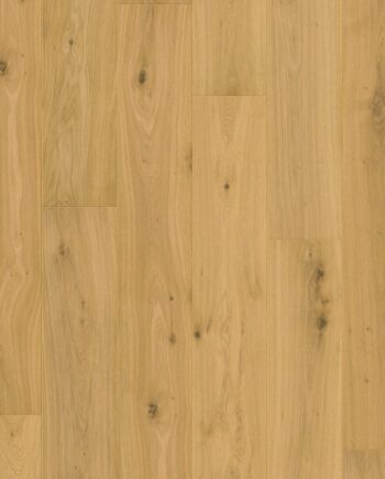Engineered oak flooring Quick-Step Cala Pure Oak extra matt lacquered, waterproof 220mm