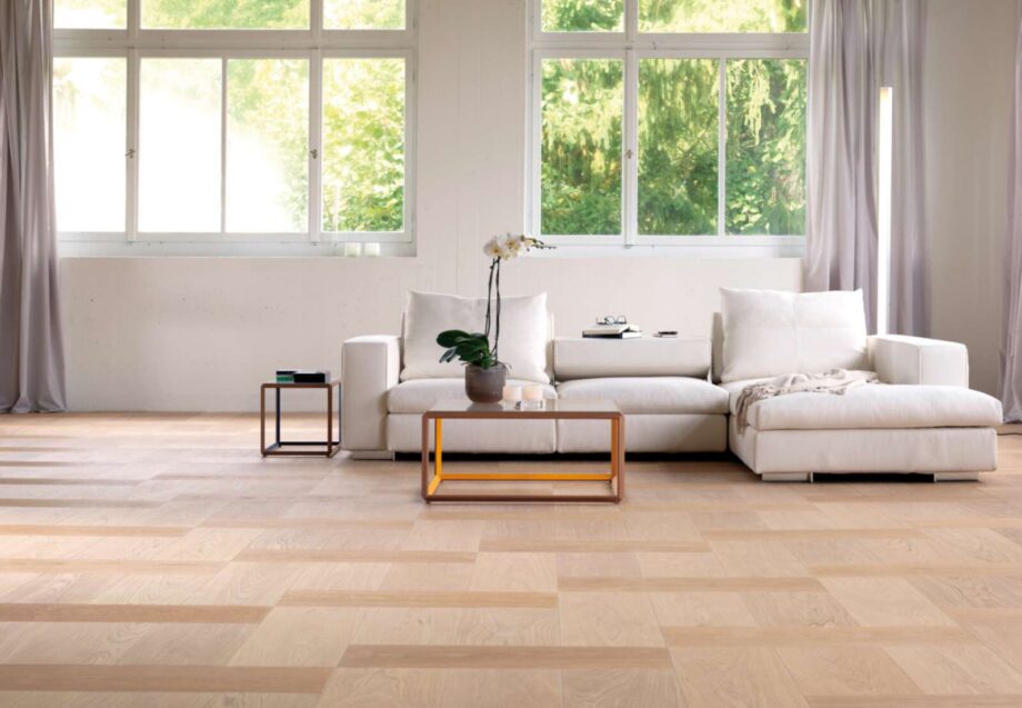 Engineered Wooden Flooring Bauwerk Formpark 780 Oak Avorio 14 oiled – interior Engineered Wooden Flooring Bauwerk Formpark 780 Oak Avorio 14 oiled – 2