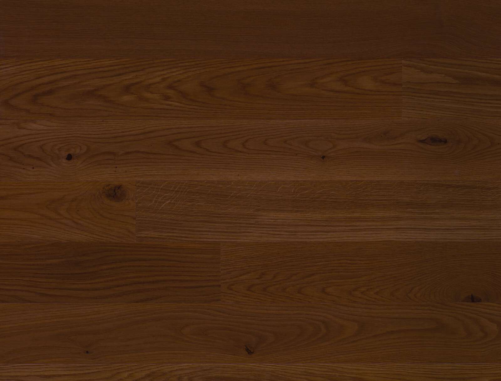 Engineered Wooden Flooring Bauwerk Studiopark Slightly Smoked Oak Cacao 15 oiled
