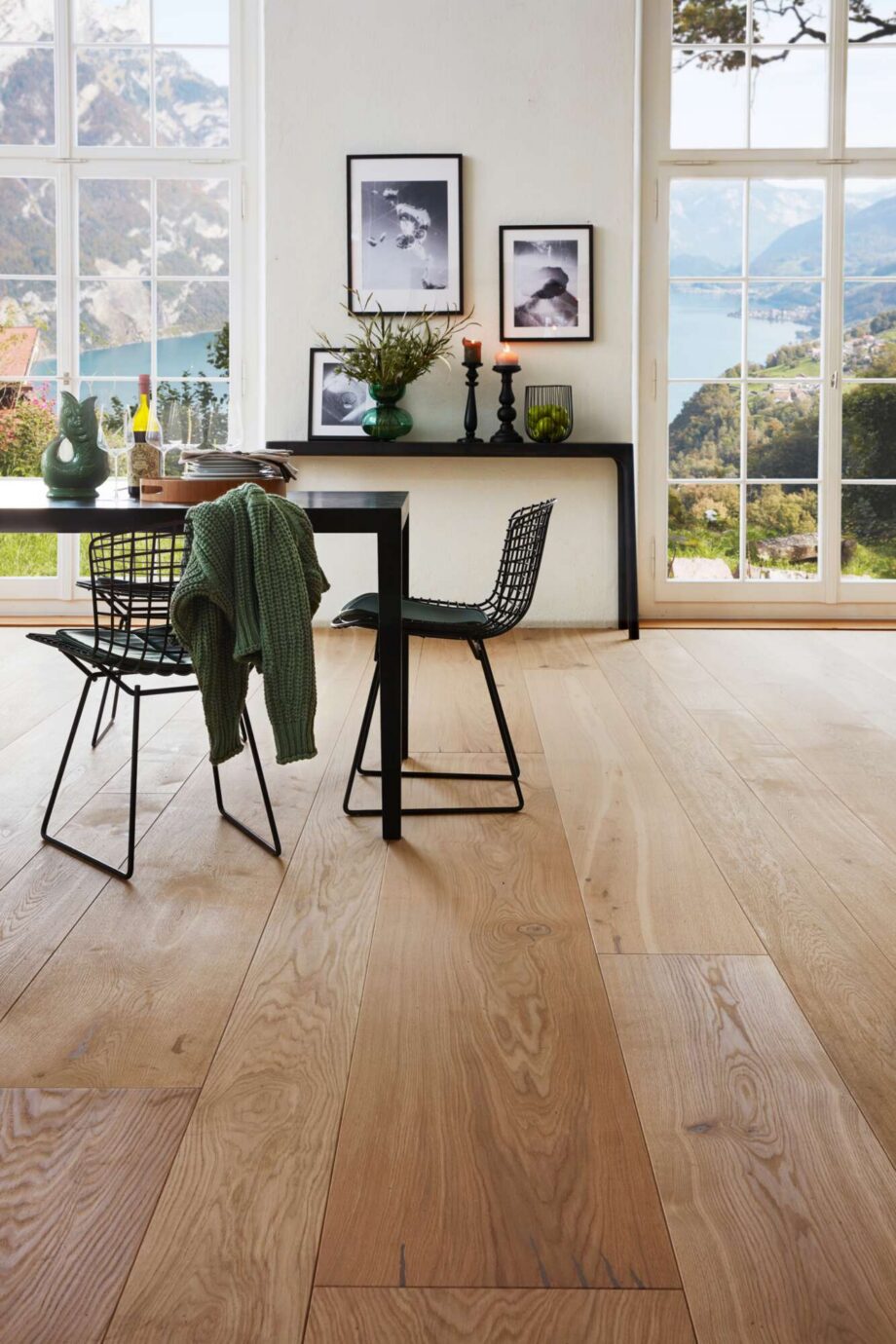 Engineered Wooden Flooring Bauwerk Unicopark Oak Avorio 35 oiled sanded – view 2 Engineered Wooden Flooring Bauwerk Unicopark Oak Avorio 35 oiled sanded – 2