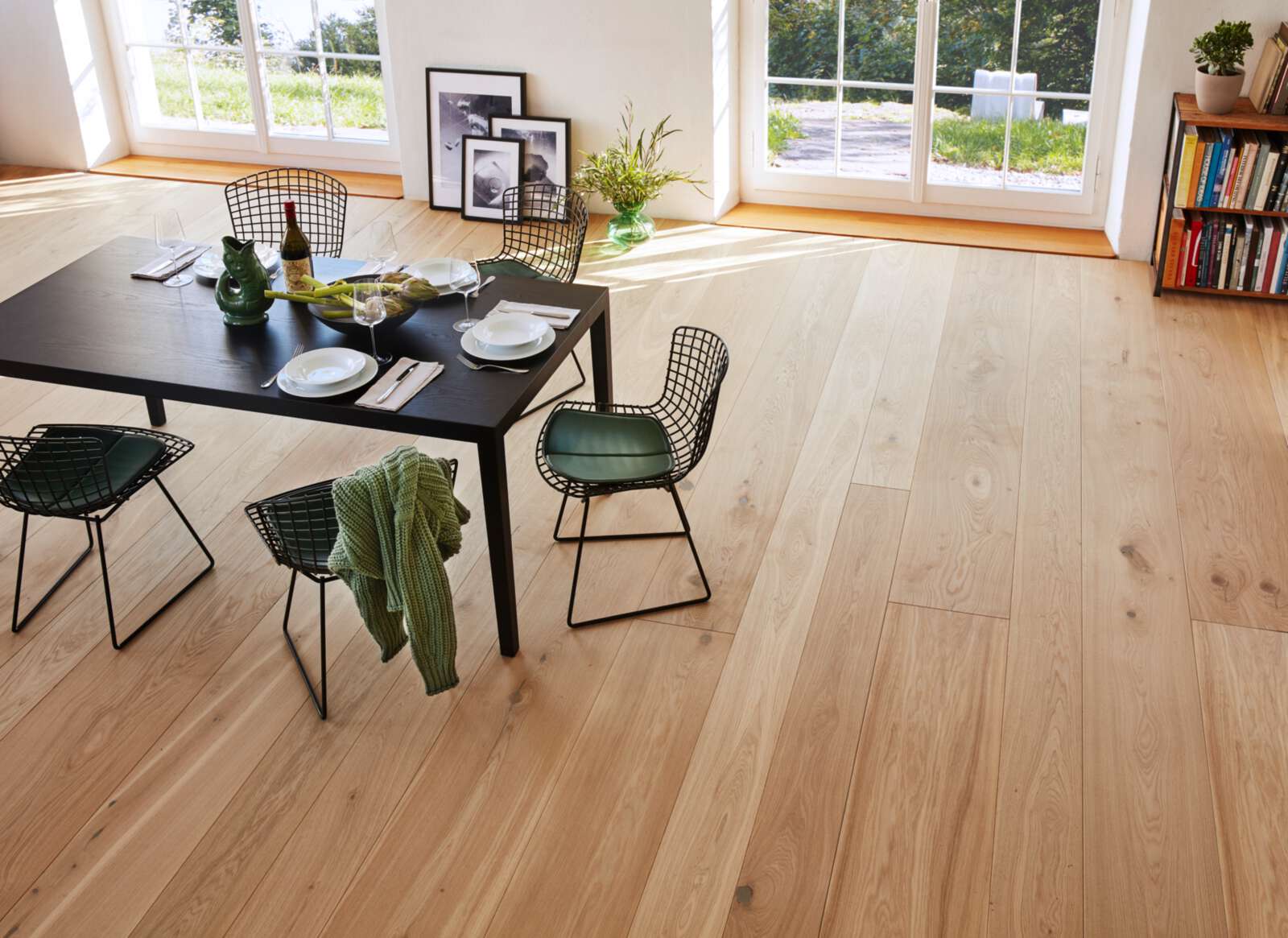Engineered Wooden Flooring Bauwerk Unicopark Oak Avorio 35 oiled sanded – 4