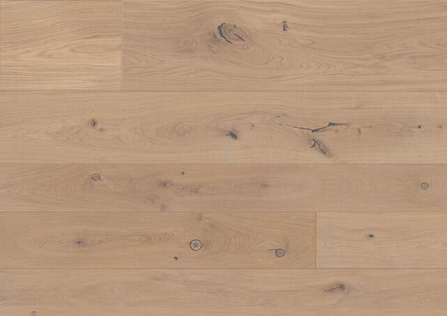 Engineered Wooden Flooring Bauwerk Unicopark Oak Avorio 35 oiled sanded