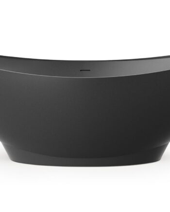 Freestanding Bath PAA FELICE 194.5x83 cm, Black Graphite