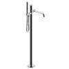 Freestanding bath mixer Emmevi Filobrass 85030 with hand shower – view 2 Freestanding bath mixer Emmevi Filobrass 85030 with hand shower – 2