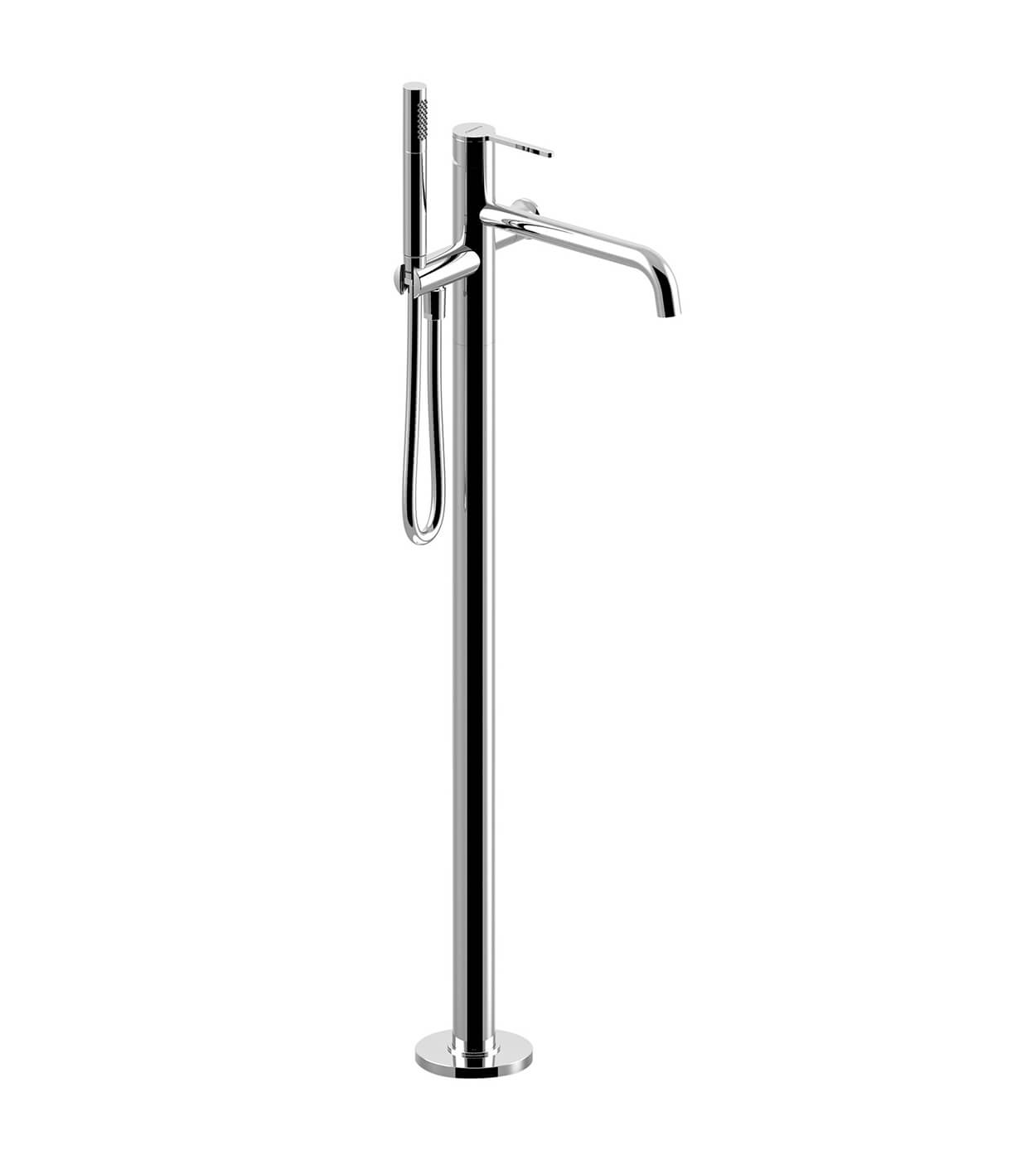 Freestanding bath mixer Emmevi Filobrass 85030 with hand shower