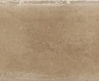 Handcrafted-look glossy ceramic wall tile Dune Atlantique Cotto, 6.9x24 cm, 9 mm, terracotta