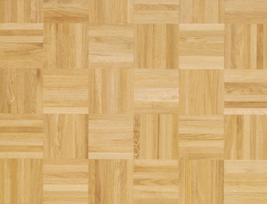 Hardwood Floor Mosaic Bauwerk Oak Nature 12 unfinished cube pattern